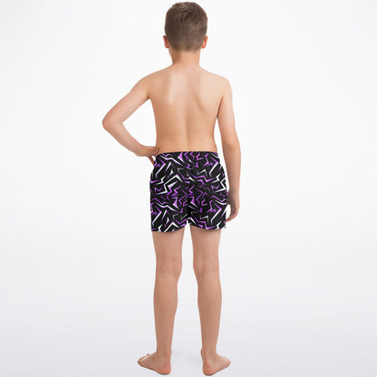 Patterns Collection Kids Swim Trunks