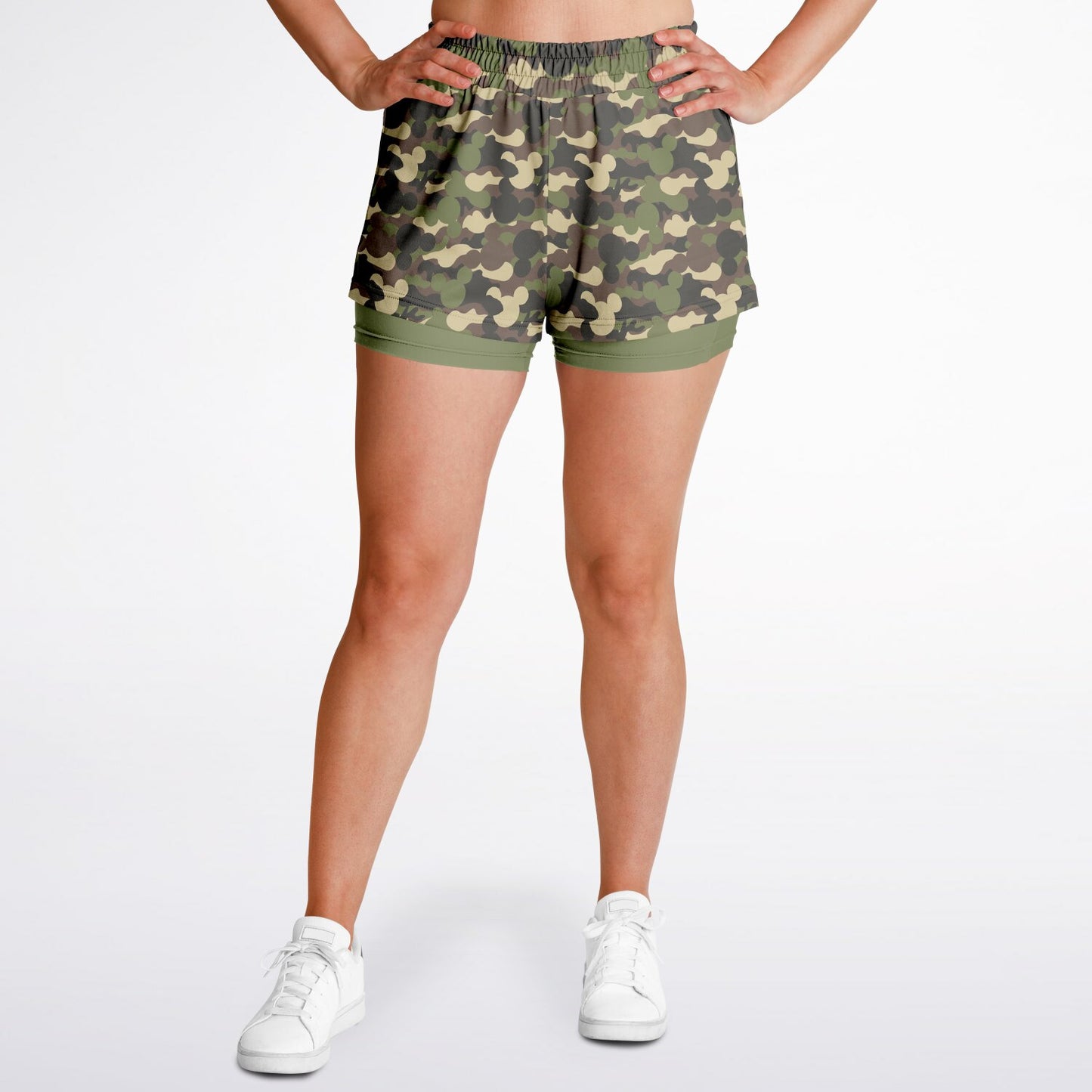 Camo Collection Double Layer Pocket Shorts