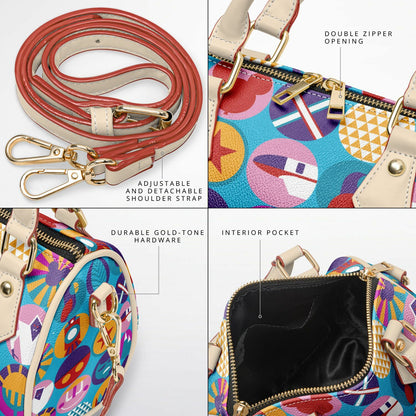 Park Cups Crossbody Handbag
