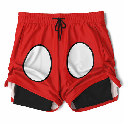 Mickey Double Layer Men's Shorts