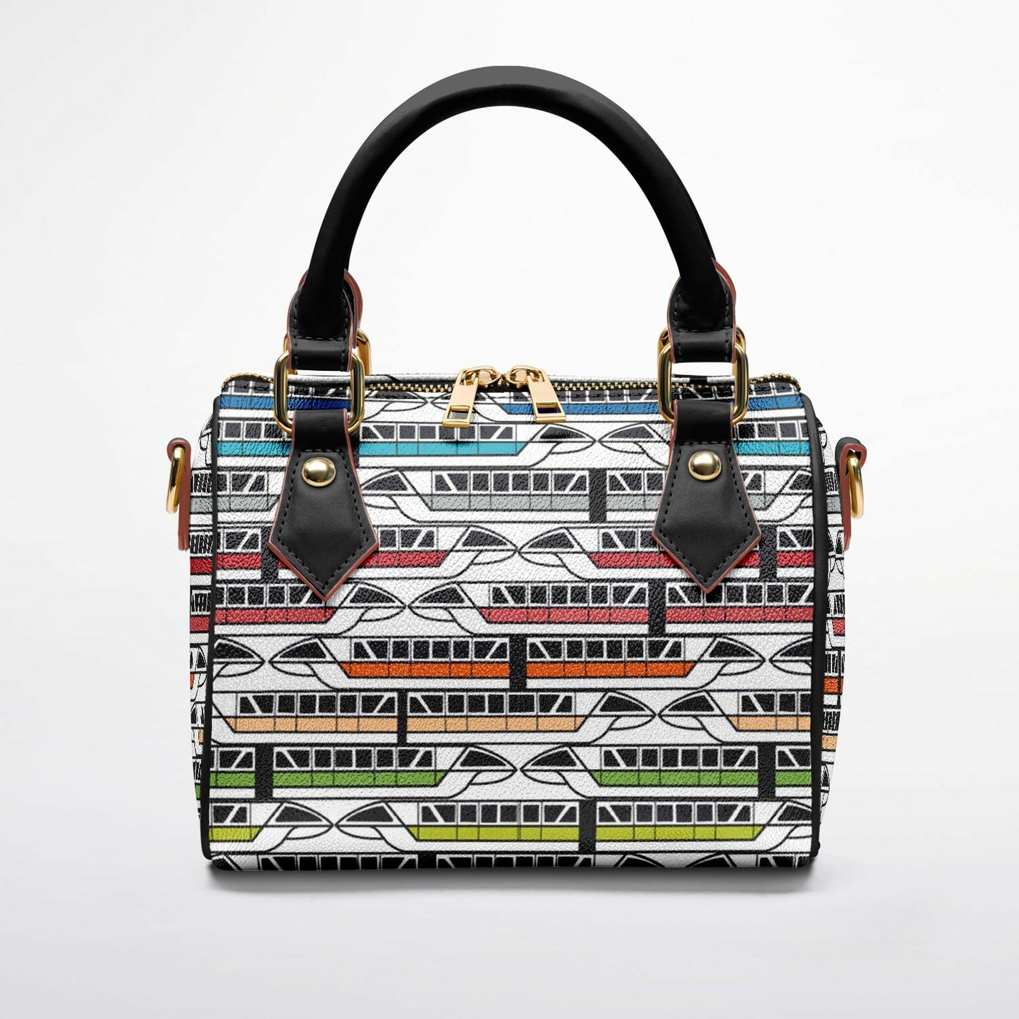 Monorail Collection Crossbody Handbag