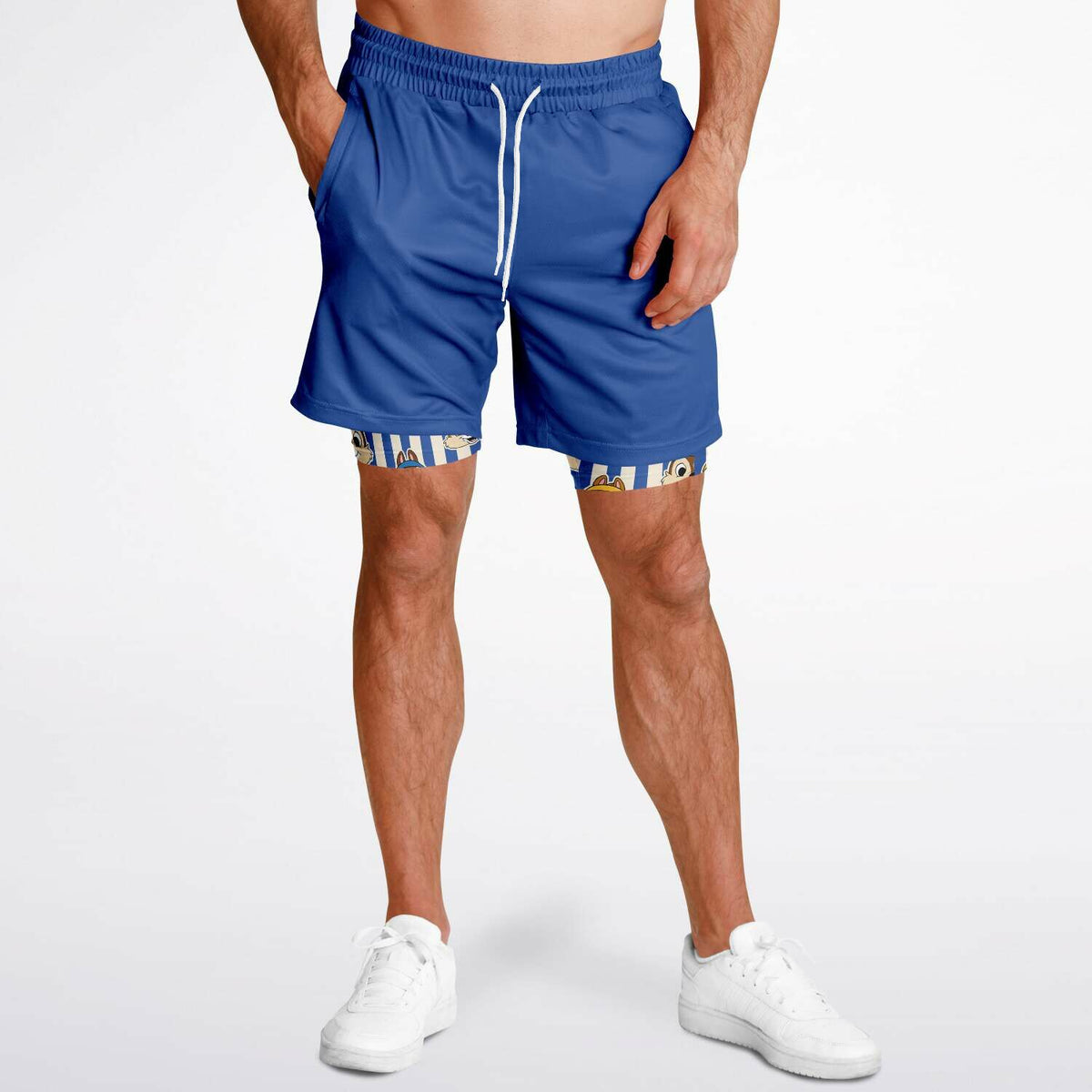 Men's Chipmunk Double Layer Pocket Shorts
