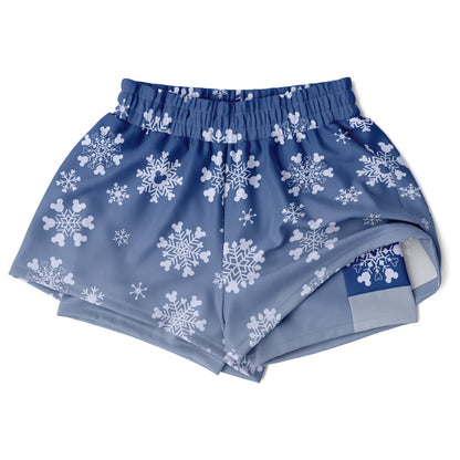 Snowflake Double Layer Pocket Shorts
