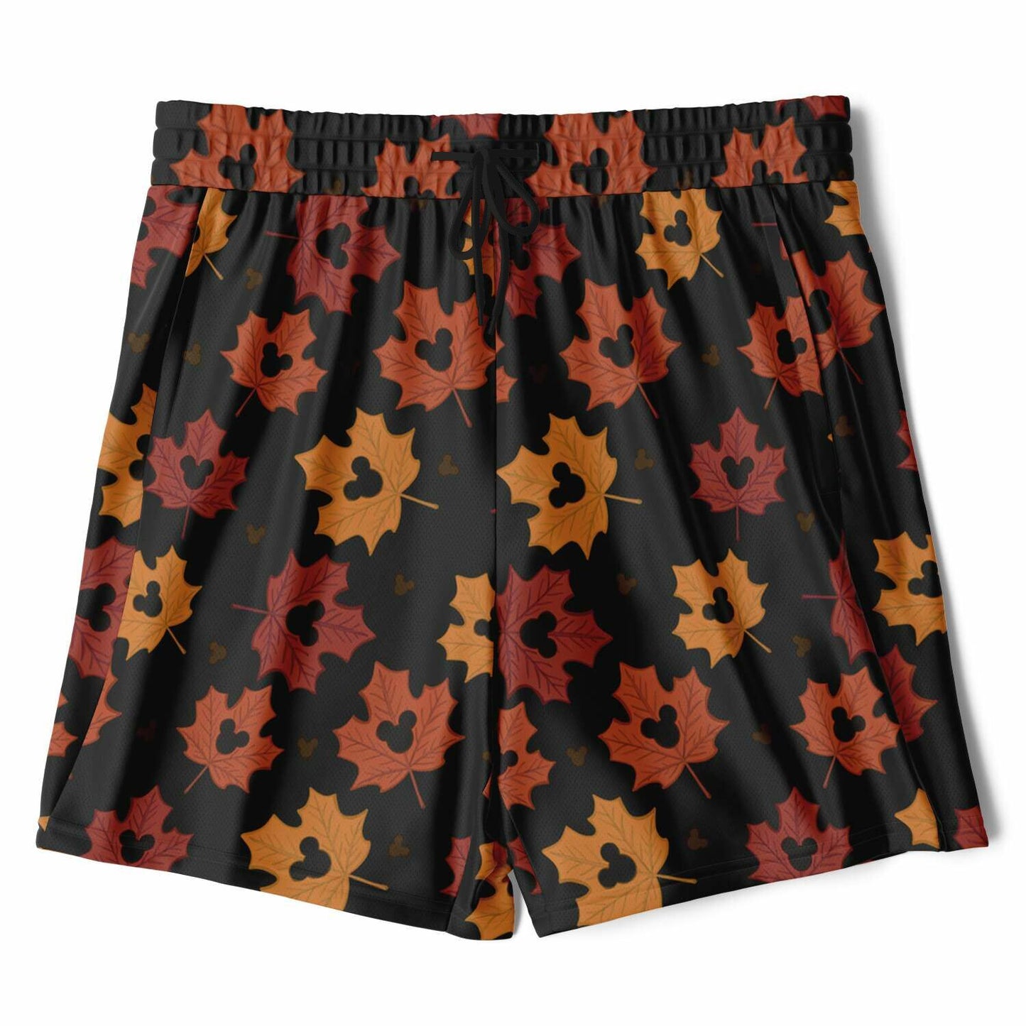 Leaf Collection Men's Double Layer Pocket Shorts - Dark