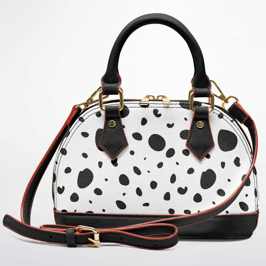 Dalmation Dome Satchel Handbag