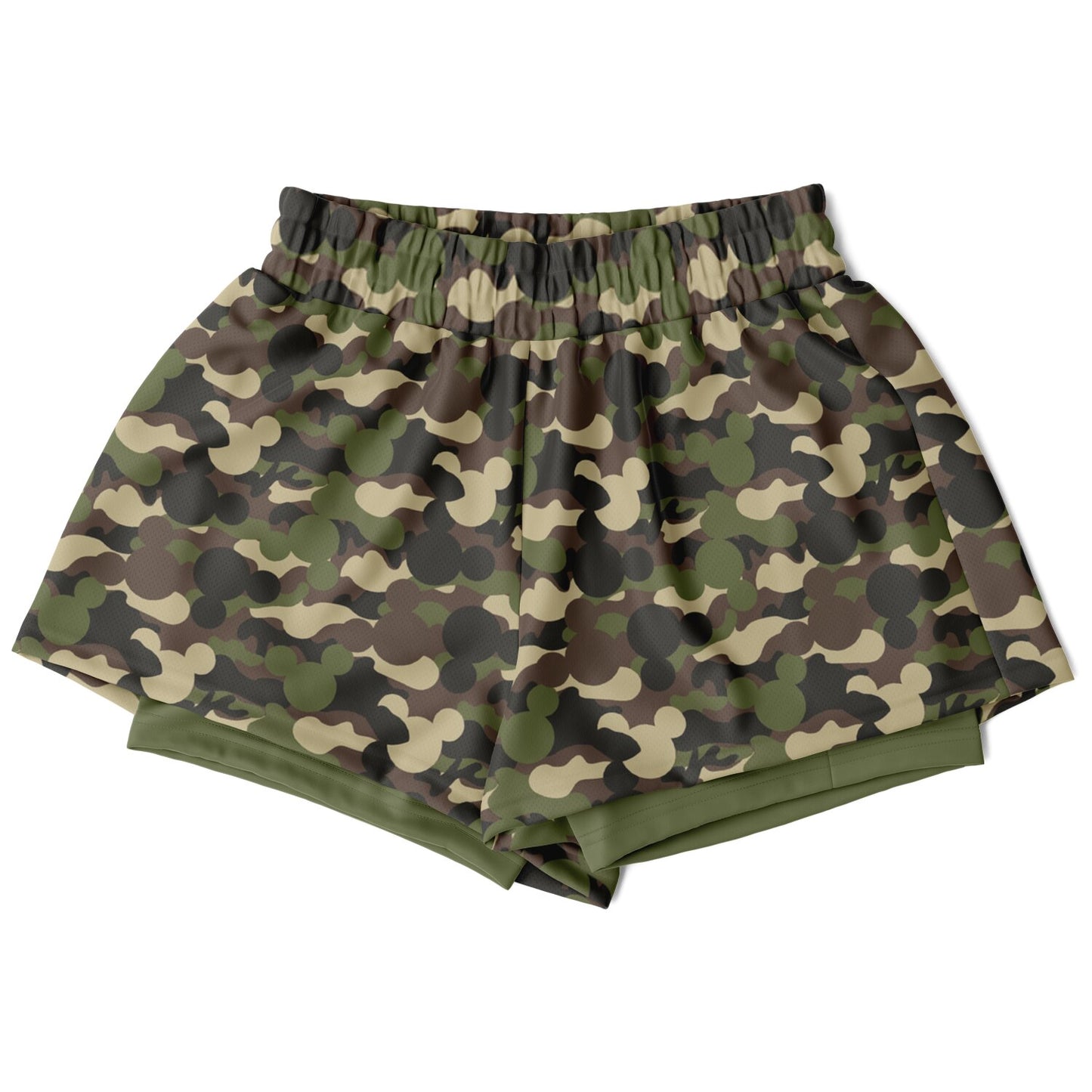 Camo Collection Double Layer Pocket Shorts