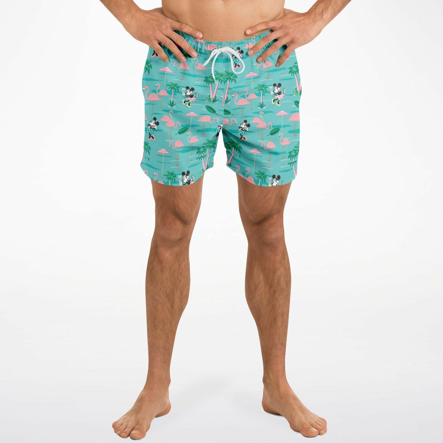 Flamingo Collection Men's Swim Trunks