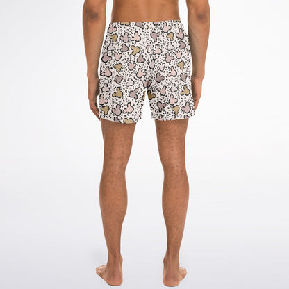Men's Leopard Swim Trunks