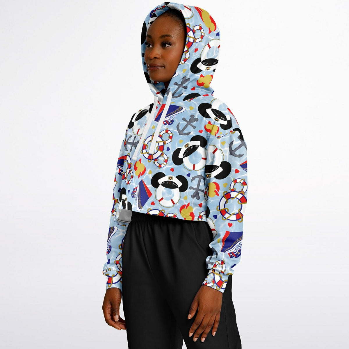 Cruise Collection Cropped Hoodie