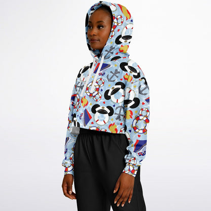 Cruise Collection Cropped Hoodie