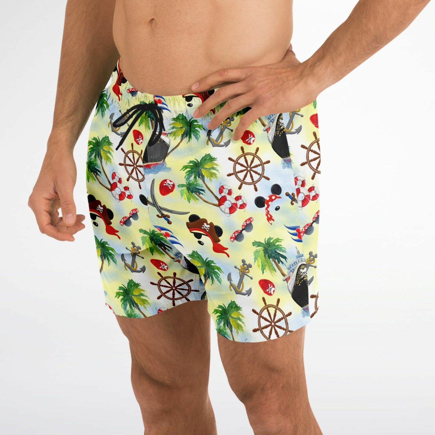 Pirate Men's Swim Trunks