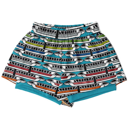 Monorail Collection Double Layer Pocket Shorts