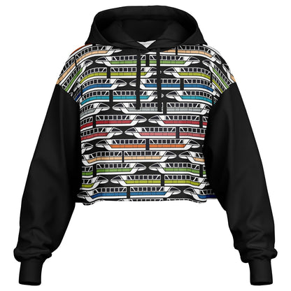 Monorail Cropped Hoodie