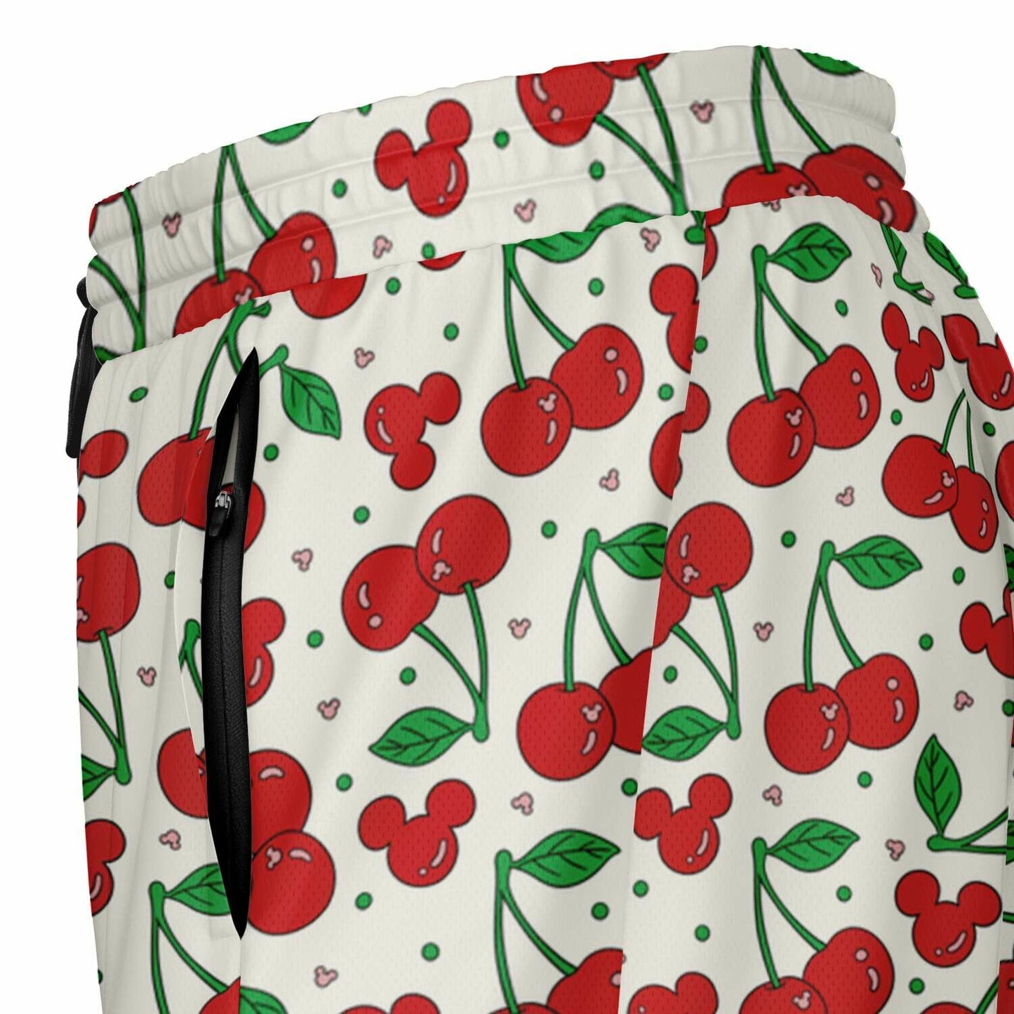 Cherry Collection Men's Double Layer Pocket Shorts