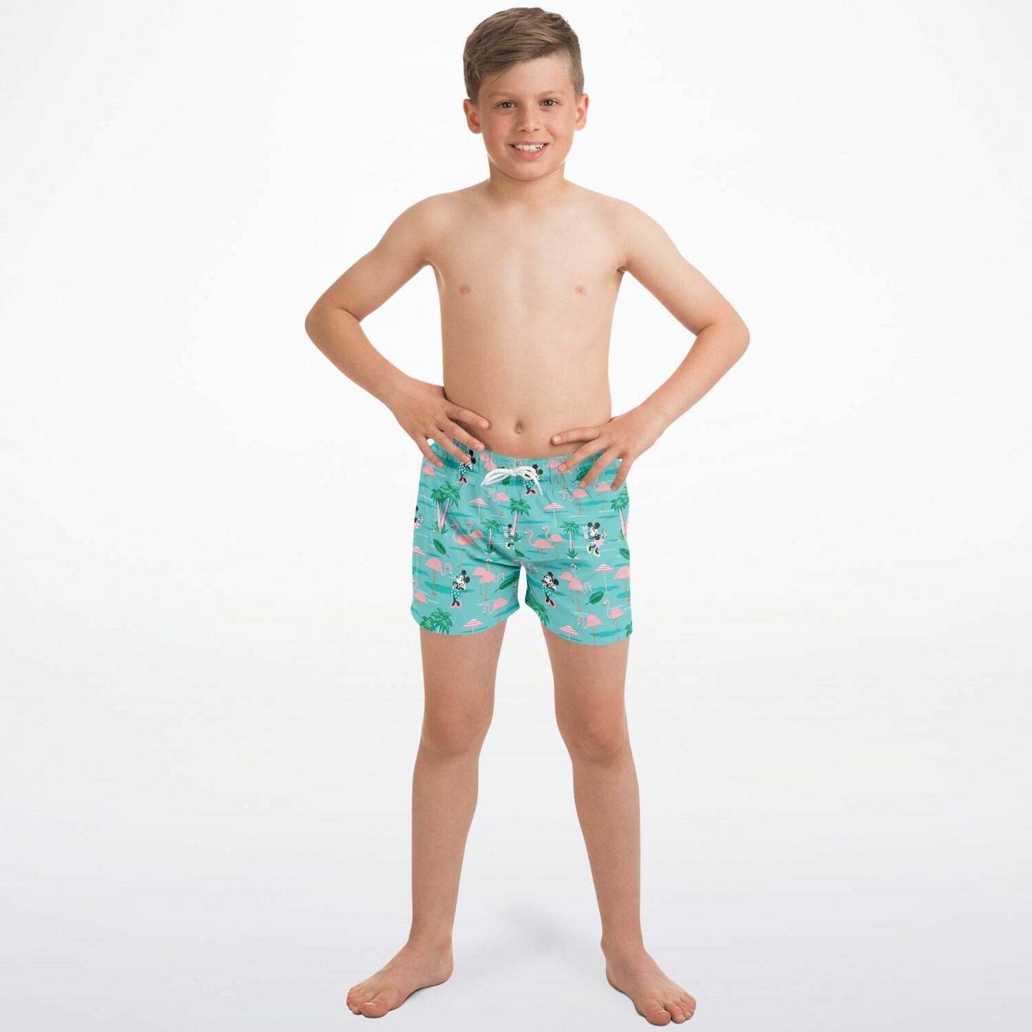 Flamingo Collection Boys Swim Trunks