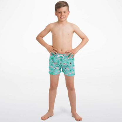 Flamingo Collection Boys Swim Trunks