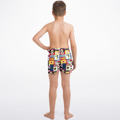 Magical Cruise Kids Swim Trunks