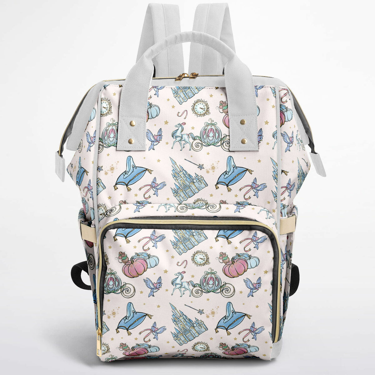 Glass Slipper Diaper Bag Backpack