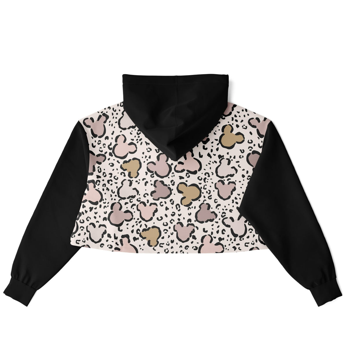 Leopard Collection Cropped Hoodie