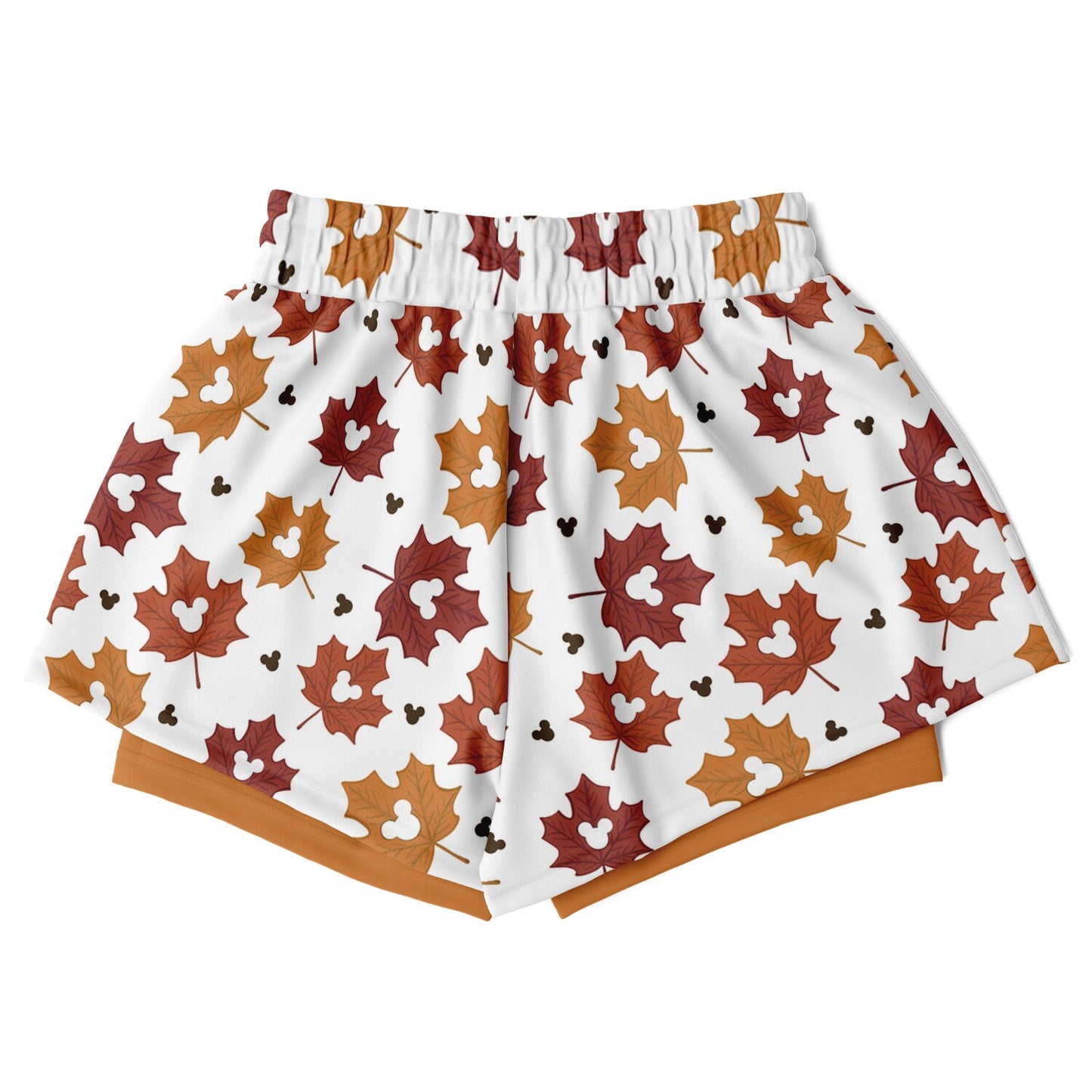 Leaf Collection Light Double Layer Pocket Shorts
