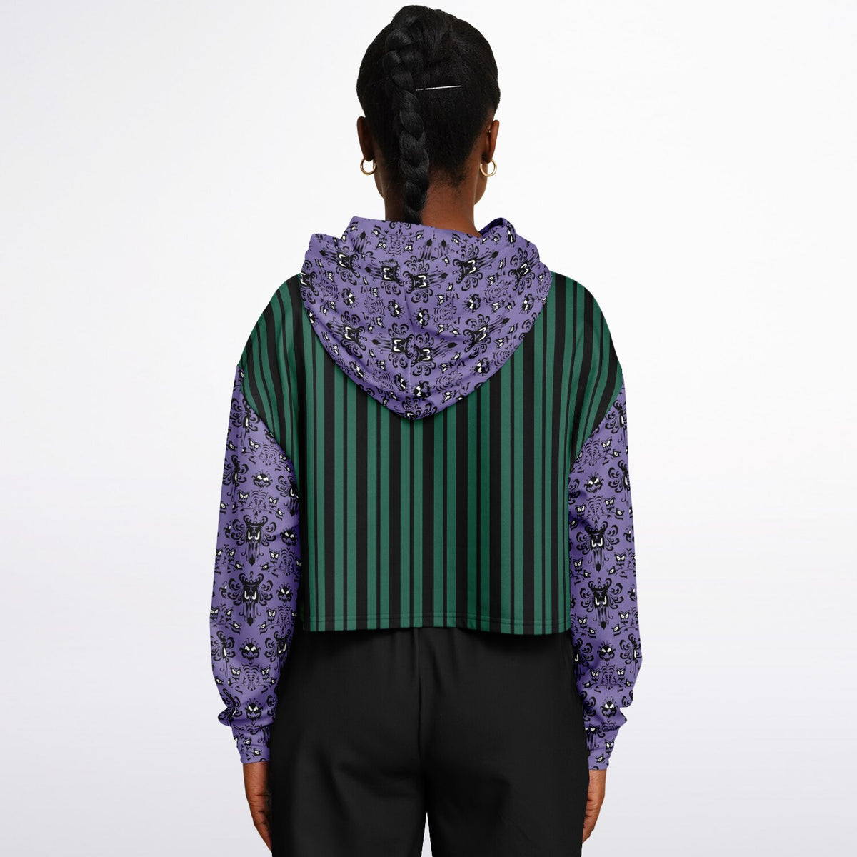 Haunted Collection Cropped Hoodie