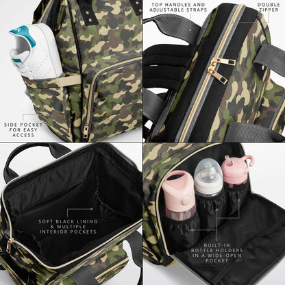 Camo Collection Diaper Bag Backpack