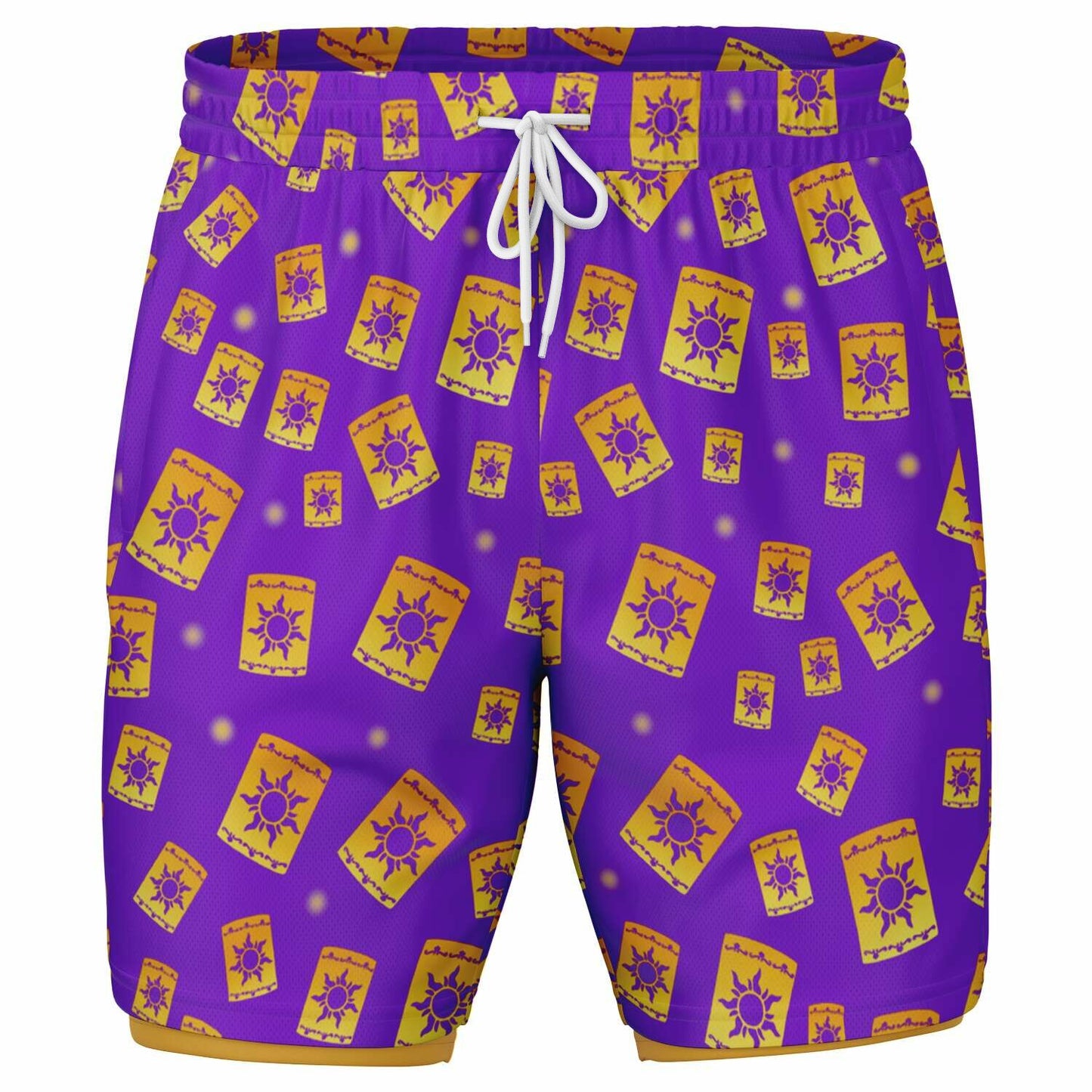 Men's Lanterns Double Layer Pocket Shorts