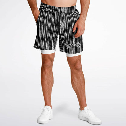 Nightmare Collection Jack Men's Double Layer Pocket Shorts