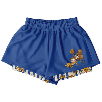 Chipmunks Double Layer Pocket Shorts