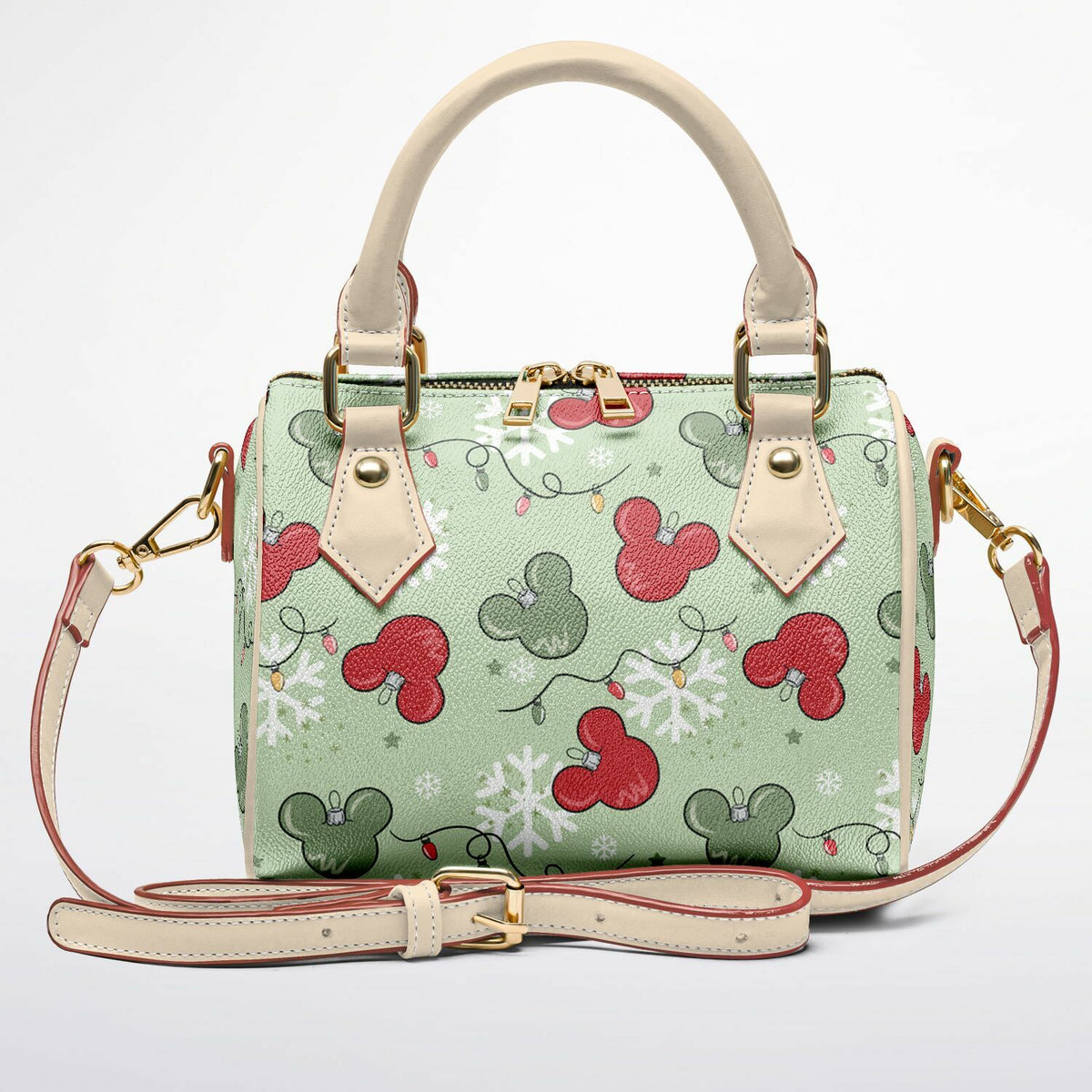 Christmas Lights Crossbody Handbag