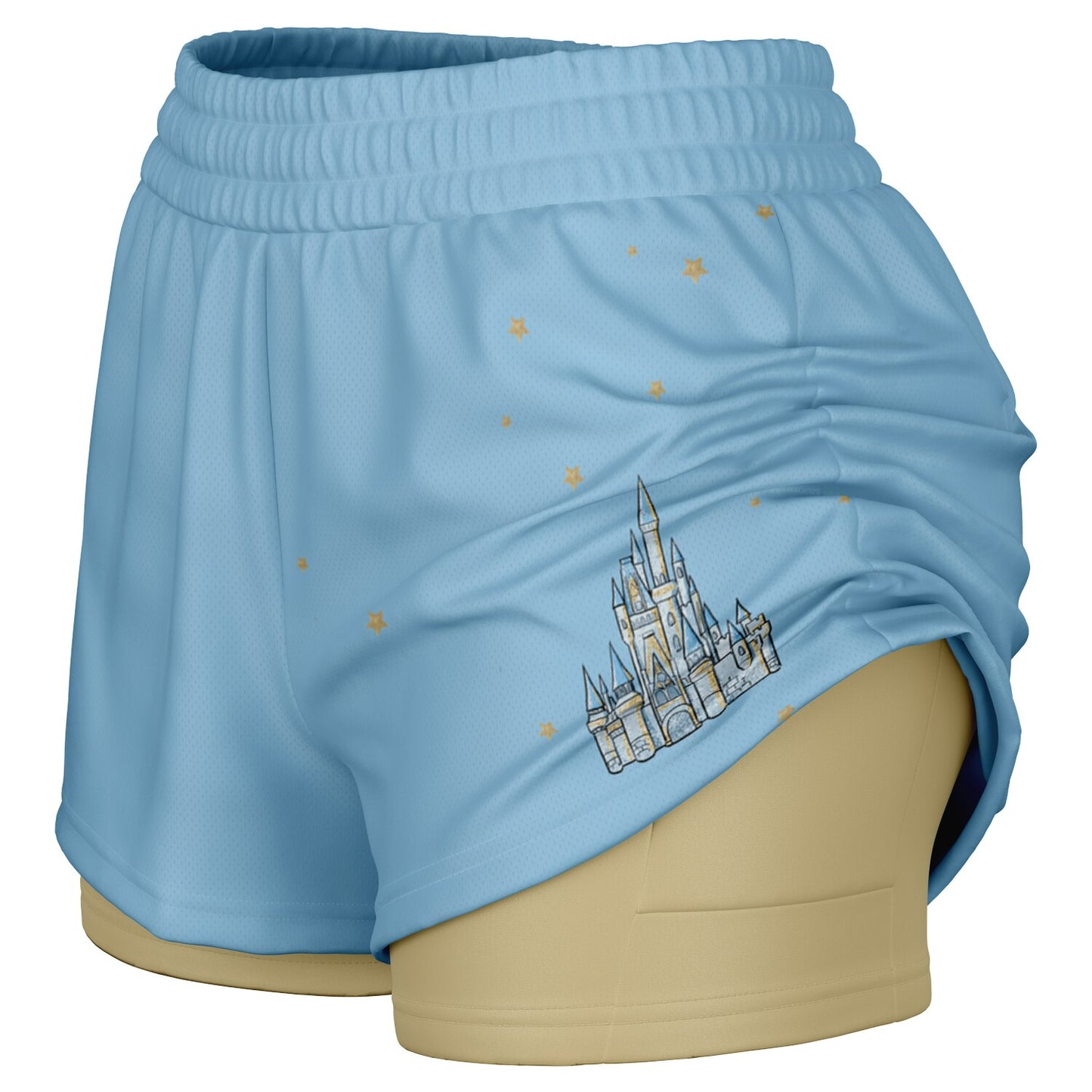 Castle Double Layer Pocket Shorts