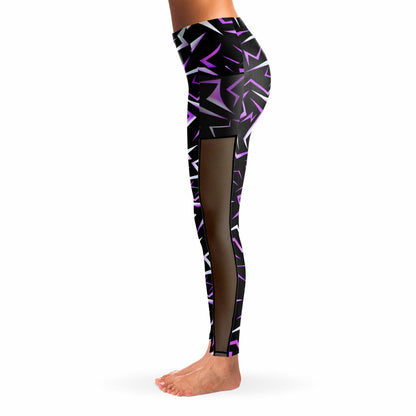 Patterns Collection Mesh Pocket Legging