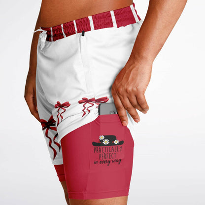 Magical Nanny Men's Double Layer Pocket Shorts