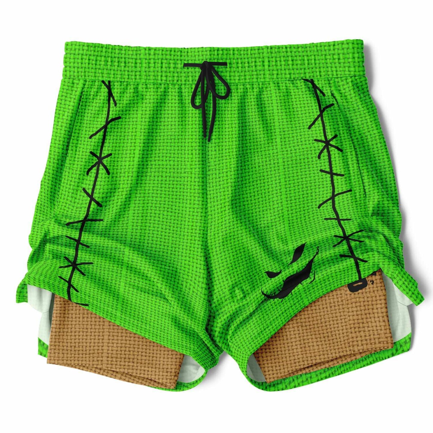 Nightmare Collection BoogieMan Men's Double Layer Pocket Shorts