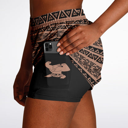 Tribal Double Layer Pocket Shorts