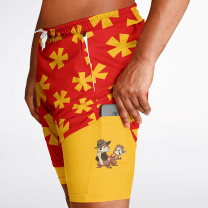 Rescue Men's Double Layer Pocket Shorts