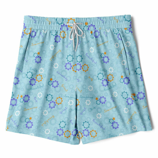 Blue Carousel Collection Men's Double Layer Pocket Shorts