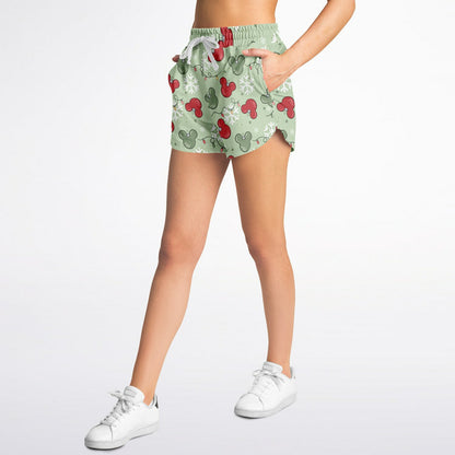 Athletic Loose Shorts - AOP