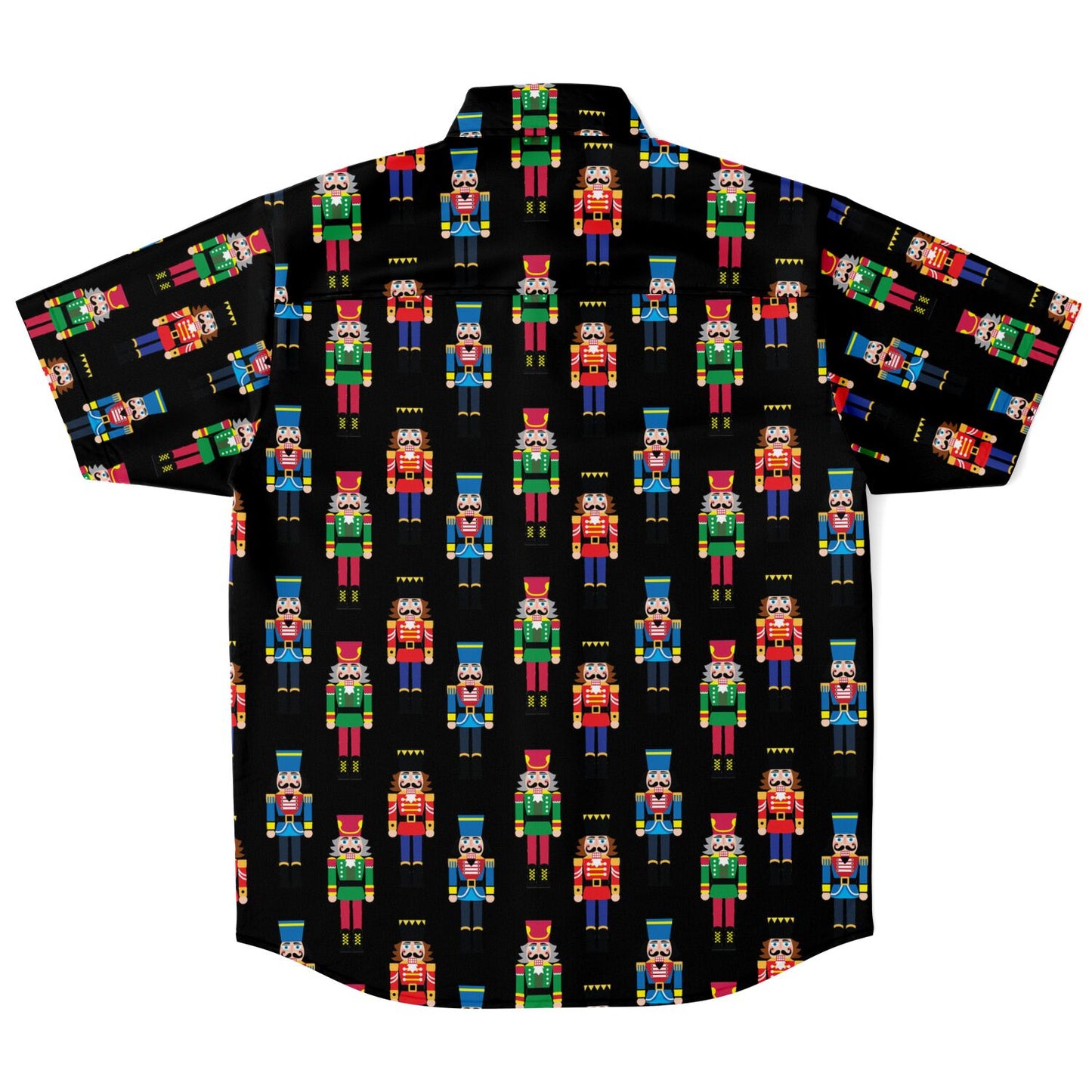 Nutcracker Short Sleeve Button Down Shirt