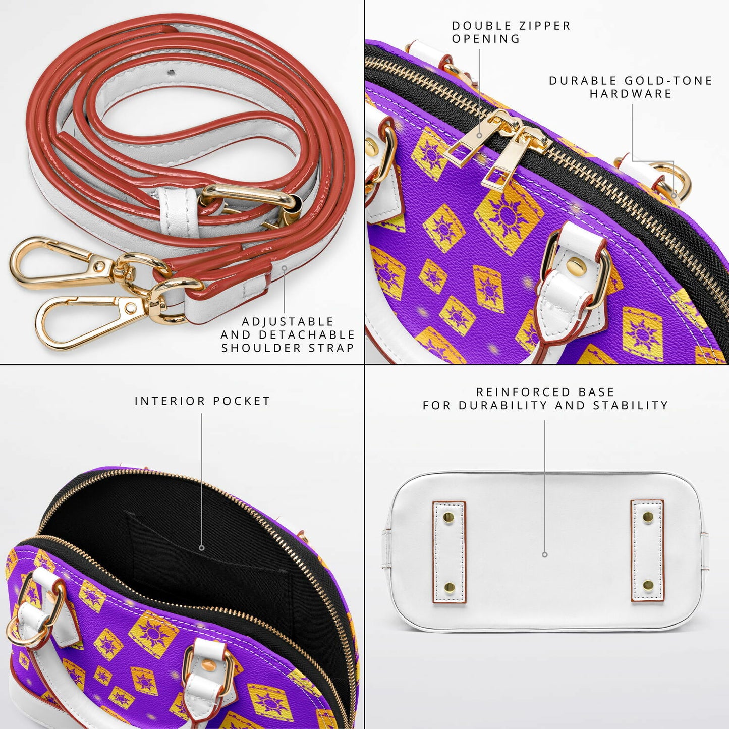 Lanterns Dome Satchel Handbag