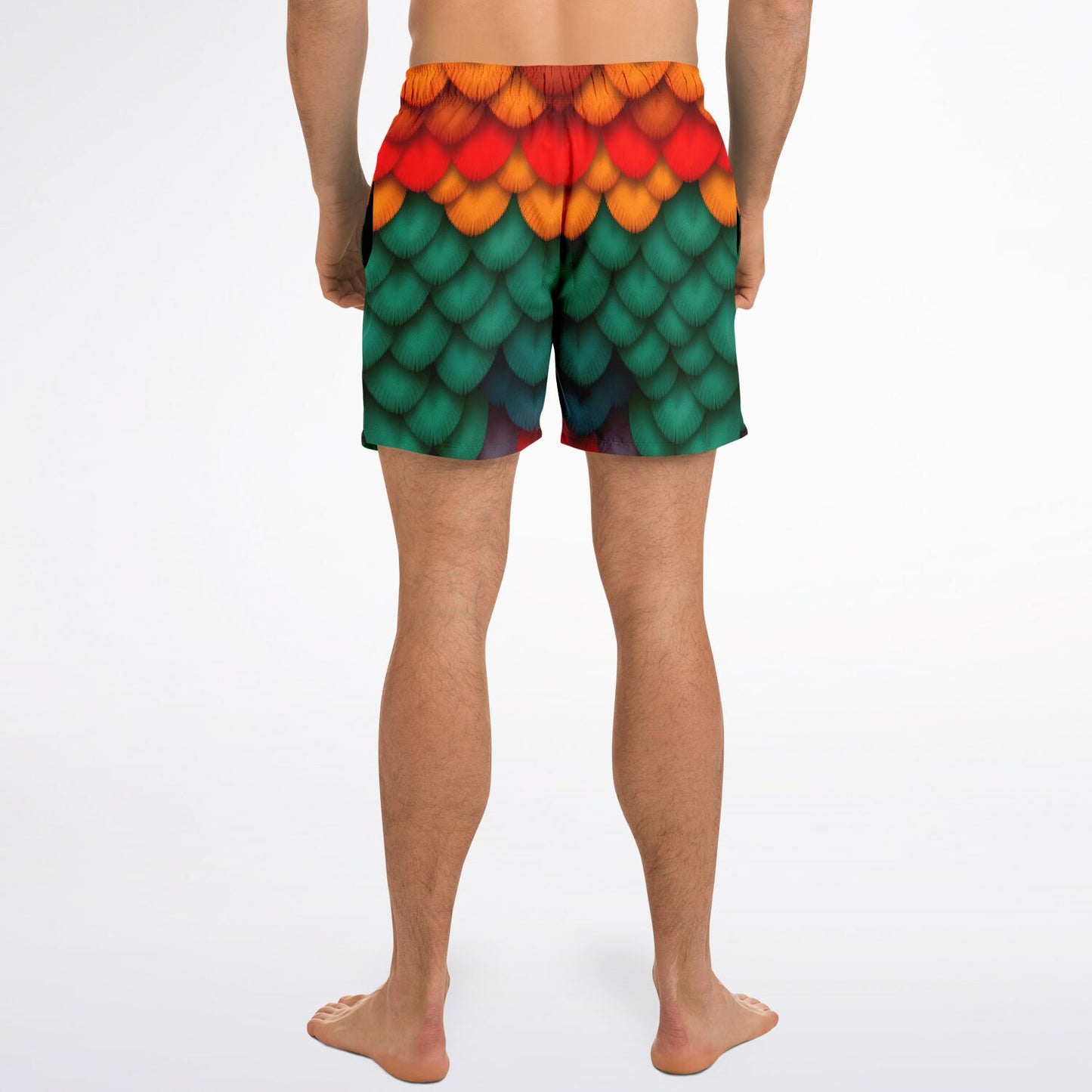 Crazy Bird Swim Trunks Men
