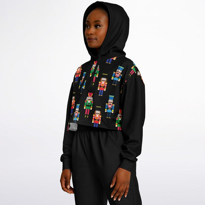 Nutcracker Cropped Hoodie
