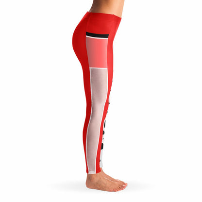 Dalmation Mesh Pocket Leggings