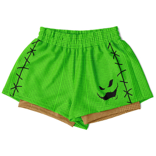 Nightmare Collection BoogieMan Double Layer Pocket Shorts