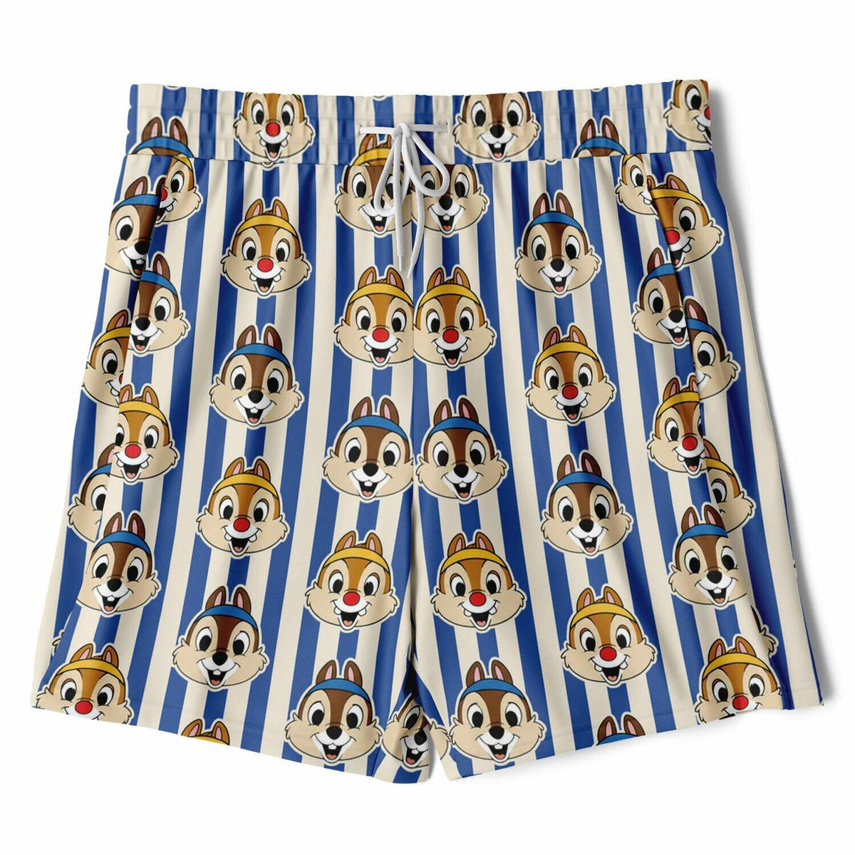 Running Chipmunk Men's Double Layer Pocket Shorts