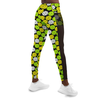 Women's Pickleball Mesh Pocket Leggings