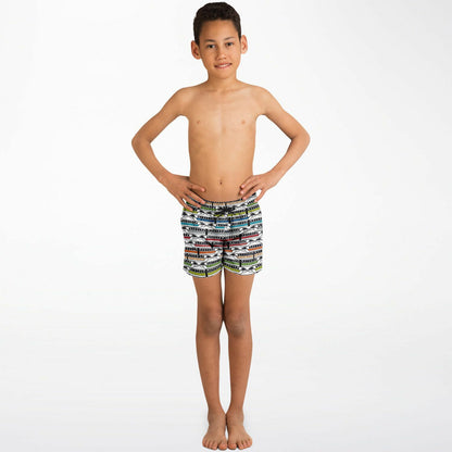 Monorail Collection Boy's Swim Trunks