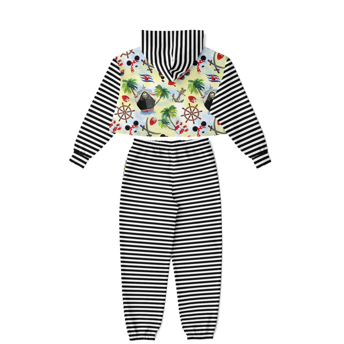 Pirate Collection Cropped Hoodie & Sweatpants