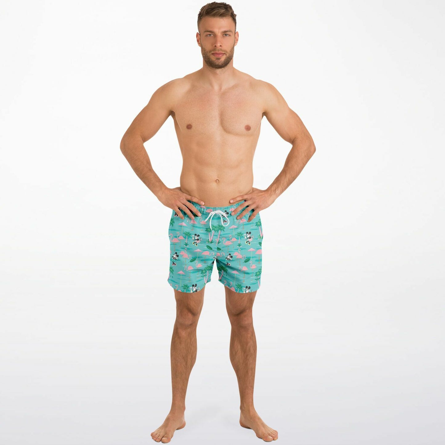 Flamingo Collection Men's Swim Trunks