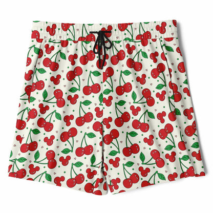 Cherry Collection Men's Double Layer Pocket Shorts